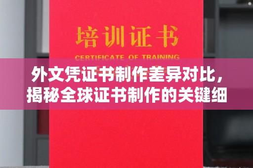 涧西外文凭证书制作差异对比，揭秘全球证书制作的关键细节