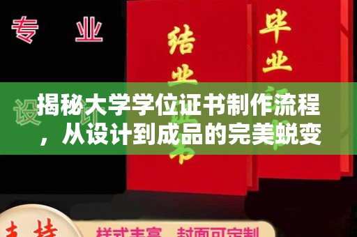 涧西揭秘大学学位证书制作流程，从设计到成品的完美蜕变